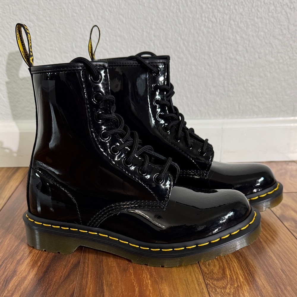 Dr. Martens 1460 Black Patent Leather Boot Women’s Size 6W
